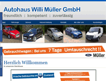 Tablet Screenshot of ford-mueller.de